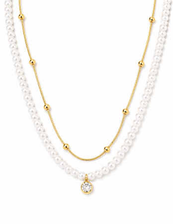 Perle - Colier Chic Golden
