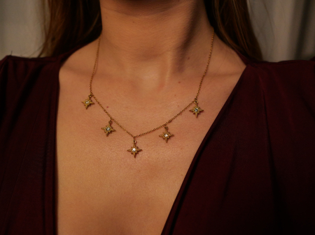 Colier Winter Stars [1]