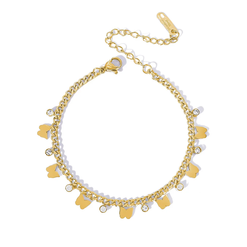 Produse - Brățara Golden Butterfly