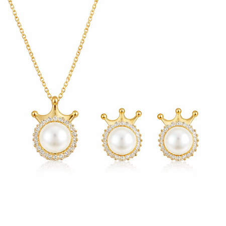 Produse - Set Pearl Queen Golden