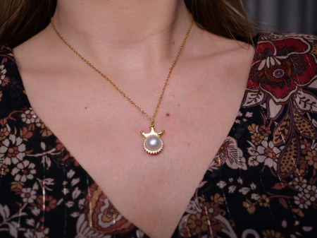 Set Pearl Queen Golden [2]