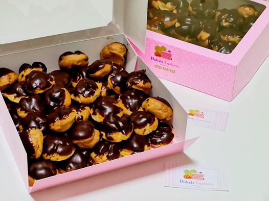 Cutie cu fereastră și tăviță 23x23x7 cm, roz [2]