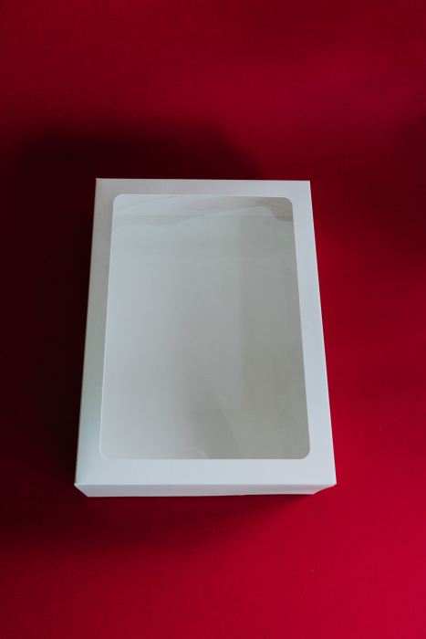 CUTIE 30X22X7.5, CU FEREASTRA SI TAVITA, E6 TAV- ALB, SET 5 BUC [5]