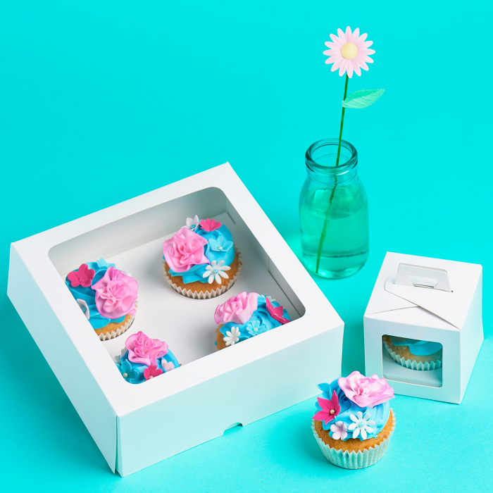 CUTIE 4 BRIOSE, 20X20X8, B2- ALB, SET 5 BUC [2]