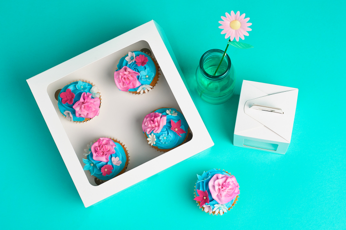 CUTIE 4 BRIOSE, 20X20X8, B2- ALB, SET 5 BUC [4]