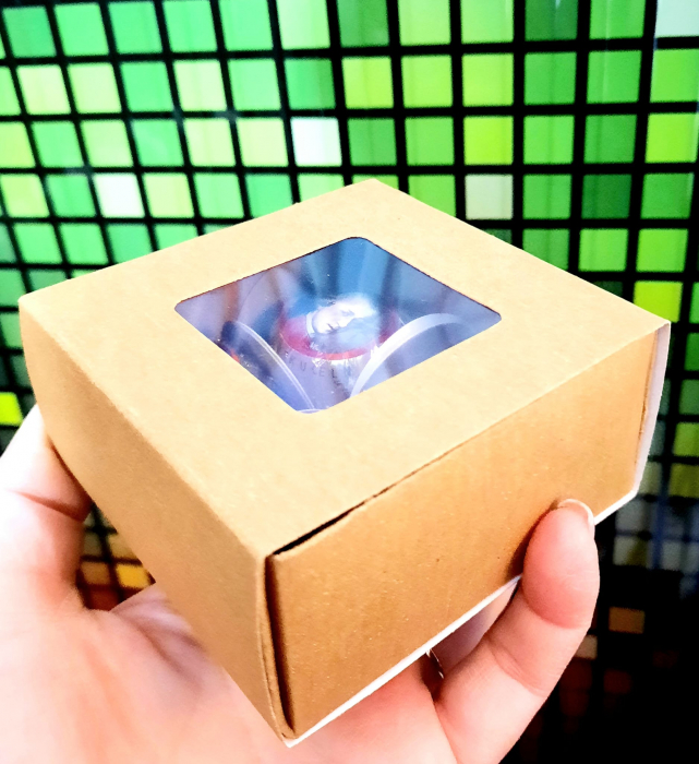 Cutie 8x8x4 cm, 4 praline, natur [7]