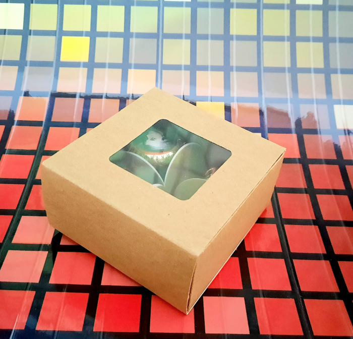 Cutie 8x8x4 cm, 4 praline, natur [3]