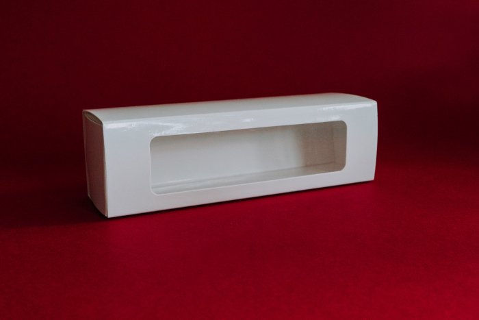 CUTIE 6-8 MACARONS, 18X5.5X5.5 CM, CU SERTAR, COD MAC3- ALB, SET 5 BUC [11]