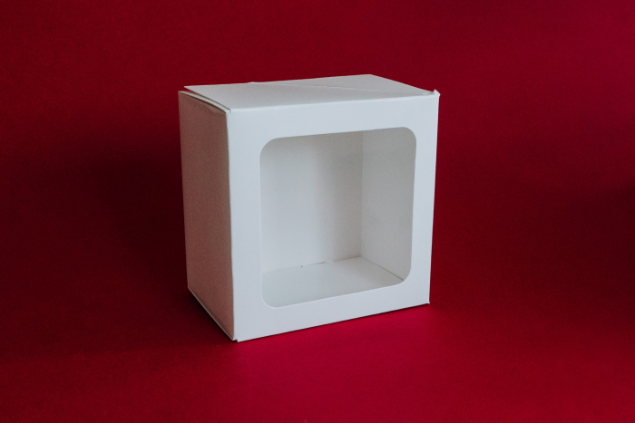 Cutie Pentru Mărturii 12x12x8 cm, cu fereastra [7]