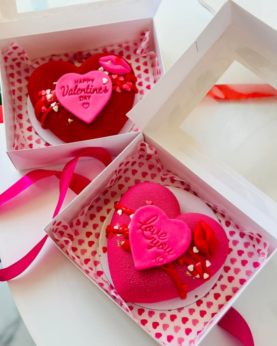 CUTII MINIPRAJITURI SAU MACARONS, 20X16X5.5 CM, COD D2- ALB, SET 5 BUC [2]