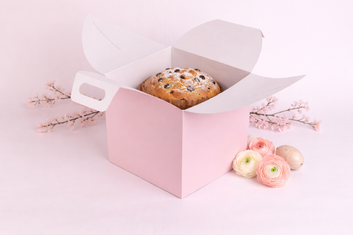 Scatola con manico per Panettone o Torta [1]