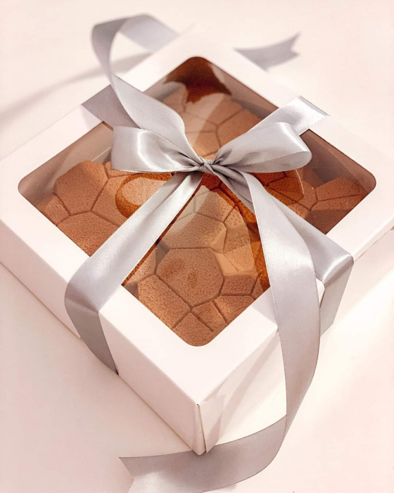 SMART BOX 20X20X8 CM, CU FEREASTRA, COD SB1F ALB, SET 5 BUC [3]