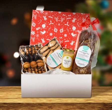 Scatole per Confezioni Regalo - Cos cadou tipar Craciun 33x25x15 cm