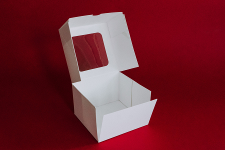 CUTIE 12X12X8, CU FEREASTRA SI TAVITA, E0-TAV-ALB, SET 5 BUC [10]