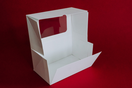 CUTIE 16X10X8, CU FEREASTRA SI TAVITA, E1-TAV- ALB, SET 5 BUC [4]