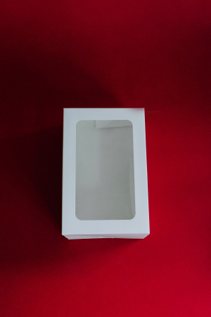 CUTIE 20X13X8, CU FEREASTRA SI TAVITA, E2-TAV- ALB, SET 5 BUC [1]