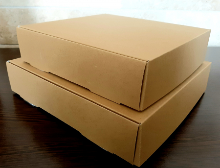 Linea Bio - Cutie 23x23x5 cm natur