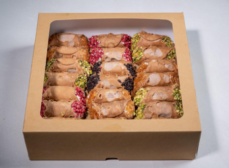 Cutie cu fereastră și tăviță 23x23x7 cm, natur [1]