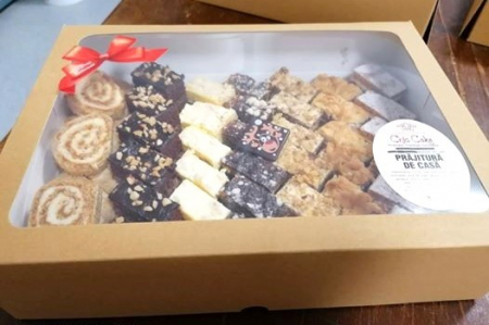 Cutie natur cu fereastră și tăviță 30x22x7.5 cm [1]