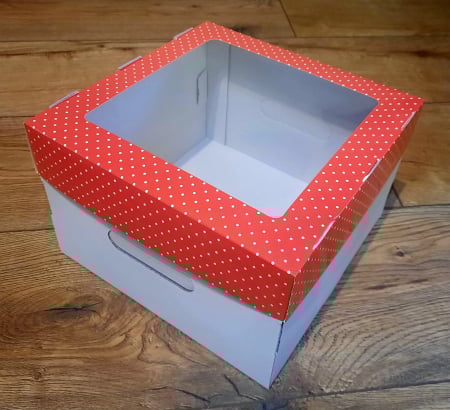 CB3F- ROSU CU PUNCTE