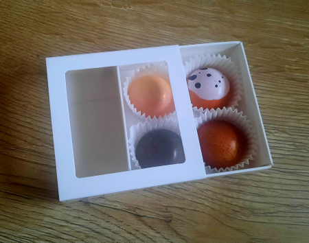 Cutie 4 praline, 72x72x25mm, alb [7]