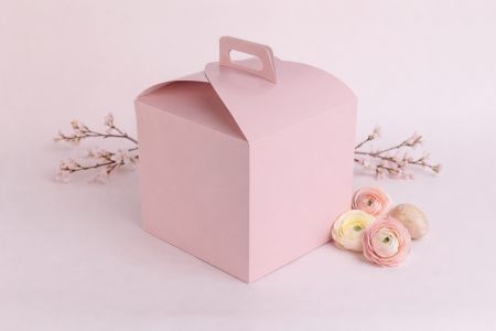 Scatola con manico per Panettone o Torta [1]