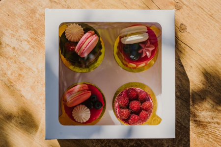 SMART BOX 20X20X8 CM, CU FEREASTRA, COD SB1F ALB, SET 5 BUC [9]