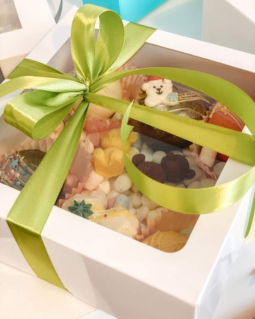 SMART BOX 20X20X8 CM, CU FEREASTRA, COD SB1F ALB, SET 5 BUC [3]