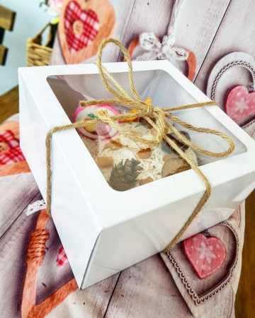 Cutie 26x26x11 cm, cu tavita si fereastra [1]