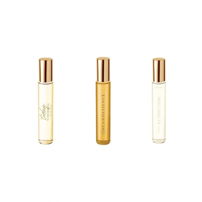 Set 3 Mini apa de parfum, Attraction, Today, Incandessence 10 ml [1]