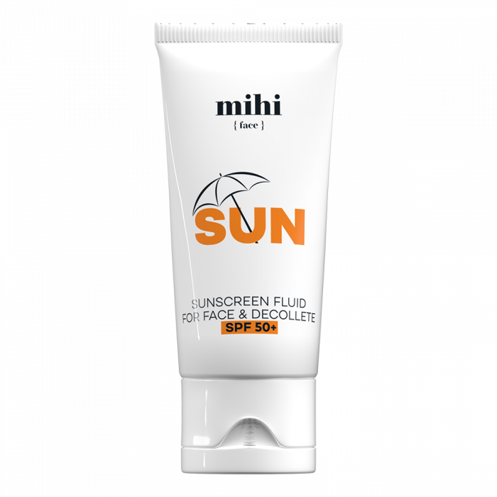 SUN. Fluid de protecție solară pentru față și decolteu SPF 50+ [1]