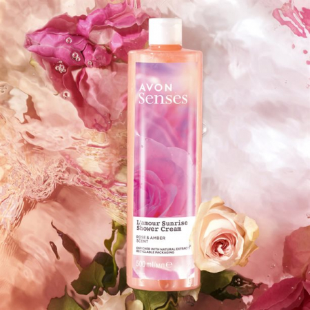 Gel de duș-cremă L'Amour Sunrise 500 ml [1]