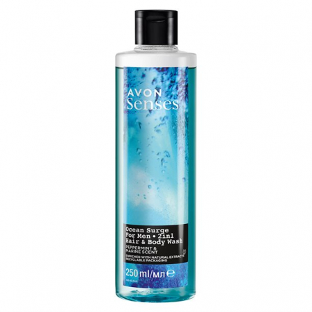 ÎNGRIJIRE CORP - Gel de duș pentru păr și corp Ocean Surge pentru El 500 ml