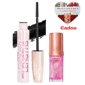 SETURI CADOU - Mascara Legendary Lengths + Ulei hrănitor pentru buze Avon True blossom + cadou inimioara magnetica personalizata AllyShop
