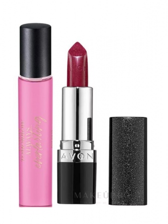 SETURI CADOU - Mini-apa de parfum TTA Everlasting + Ruj Ultra Shimmer, Rosy Lumos