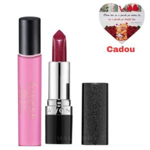 SETURI CADOU - Mini-apa de parfum TTA Everlasting + Ruj Ultra Shimmer, Rosy Lumos + cadou inimioara magnetica personalizata AllyShop
