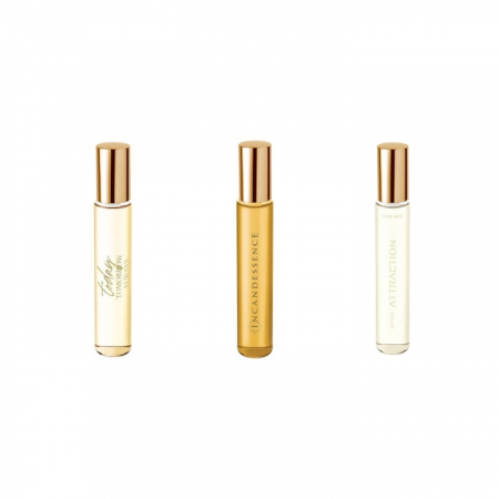 PARFUMURI - Set 3 Mini apa de parfum, Attraction, Today, Incandessence 10 ml