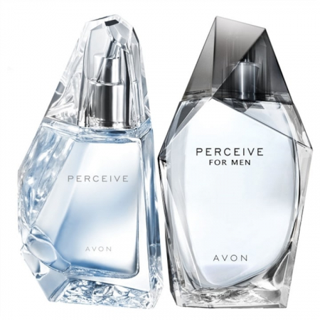 PARFUMURI - Set Perceive pentru Ea si El - Apa de parfum pentru Ea Perceive 50 ml si Apa de toaleta pentru El 100 ml