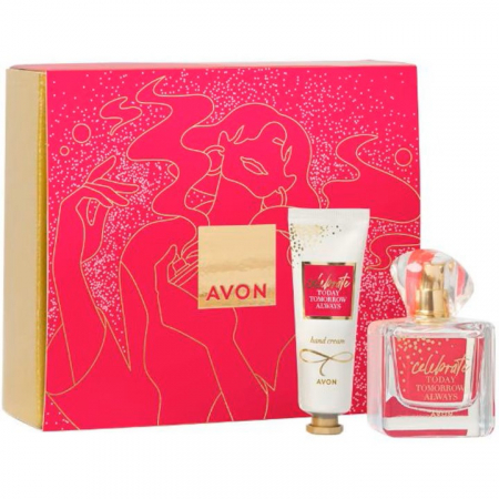 SETURI CADOU - Set tta Today Celebrate, apa de parfum 50 ml, crema pt maini 30 ml, Avon