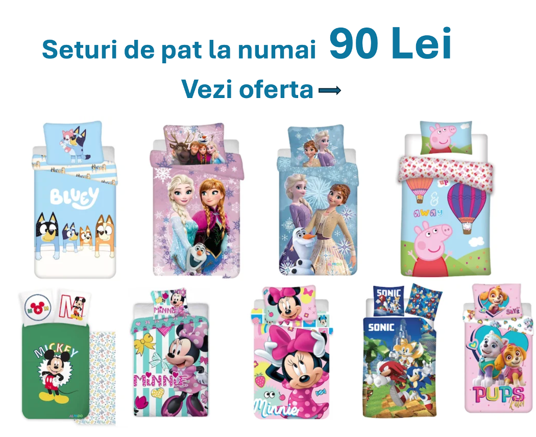 Reduceri Lenjerii Pat Copii
