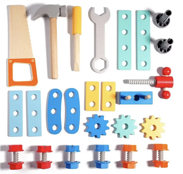 casuta montessori lemn 25 accesorii motricitate fina [3]