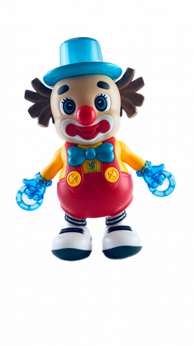Jucarie interactiva, Clown dansator, Almido, cu muzica si jos de lumini [2]