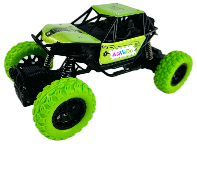 masina-off-road-4x4-telecomanda-metalica-verde-negru-almido [1]