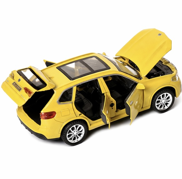masinuta bmw x5 metalica copii galben [3]