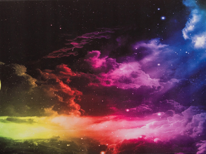 Mousepad Mare Cauciucat, Pentru Gaming, Birou, Antiderapant, Cusaturi Anti-Rupere, model Galaxie, 90 x 40cm, Multicolor [4]