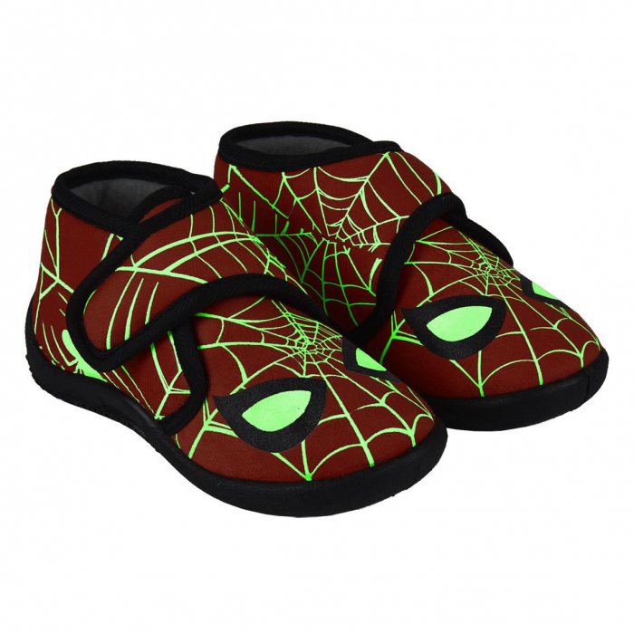 Pantofi de interior Spiderman Glow in the Dark Rosu 23 EU [6]
