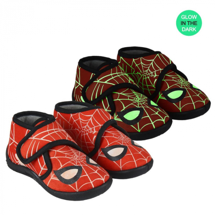 Pantofi de interior Spiderman Glow in the Dark Rosu 23 EU [8]