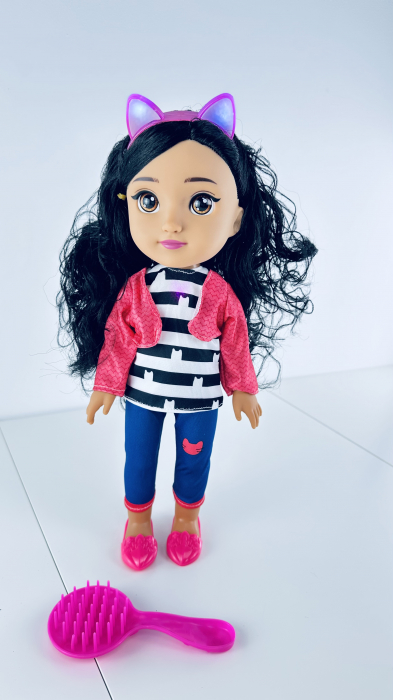 Papusa Gabi DOLL LUCKY, Coronita cu led, canta si lumineaza, cu baterii, 34 cm [2]