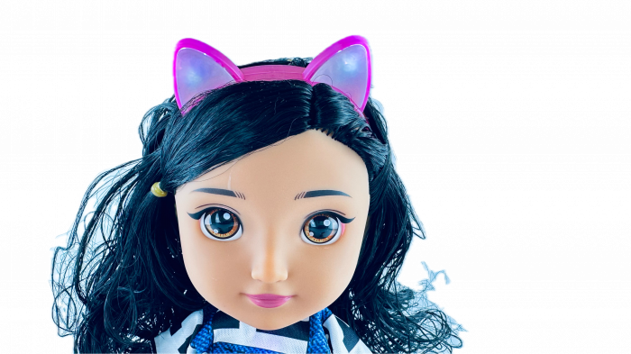 Papusa Gabi DOLL LUCKY, Coronita cu led, canta si lumineaza, cu baterii, 34 cm [5]