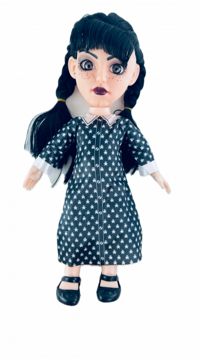 Papusa Wednesday, The ADDAMS Family, maini si picioare flexibile, 34 cm [2]